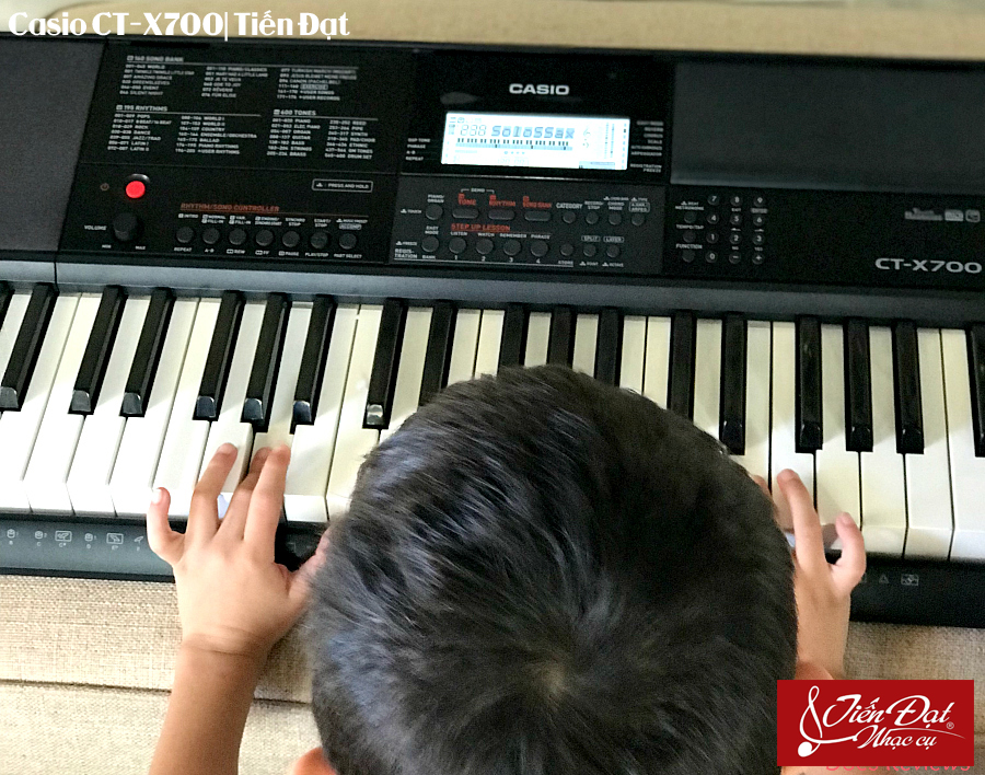 casio-ct-x700 tinh nang 3 buoc