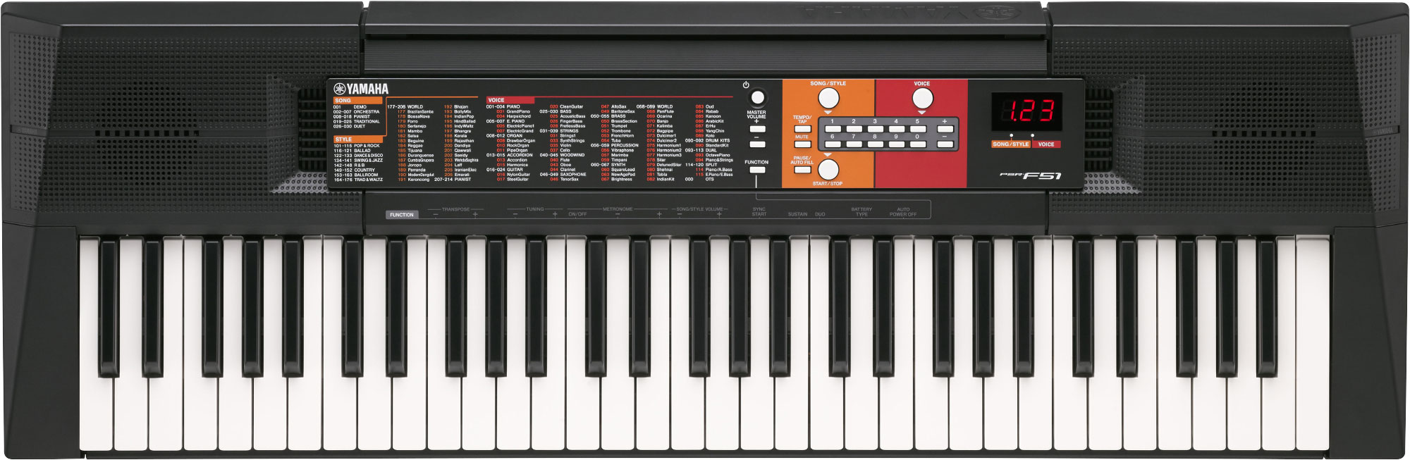 Organ Yamaha Psr F51